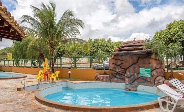 Thermas Place Suite Caldas Novas Com Piscinas Termais Exterior foto